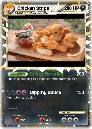 Pokemon Chicken Strips