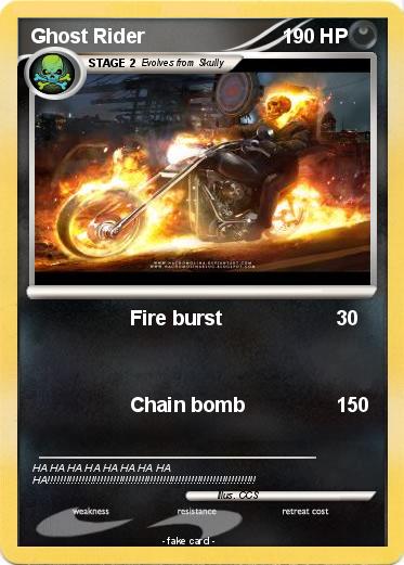 Pokemon Ghost Rider