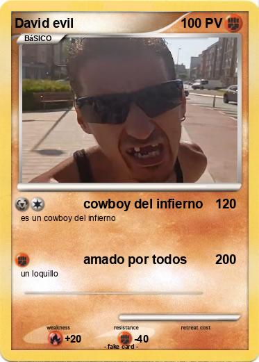 Pokemon David evil