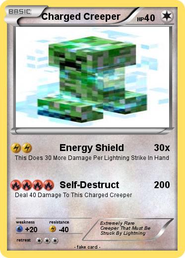 Pokemon Charged Creeper