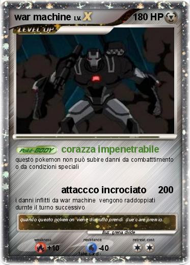 Pokemon war machine