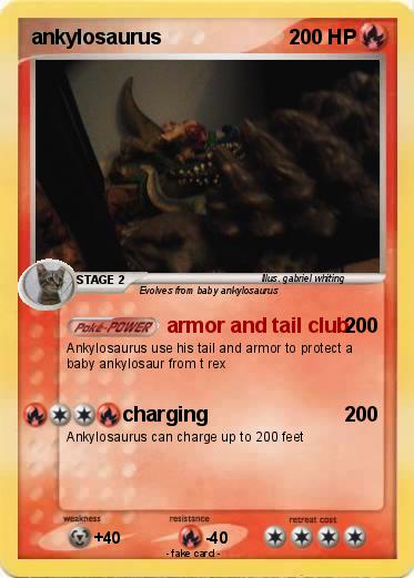 Pokemon ankylosaurus