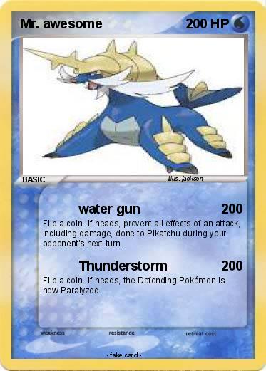 Pokemon Mr. awesome