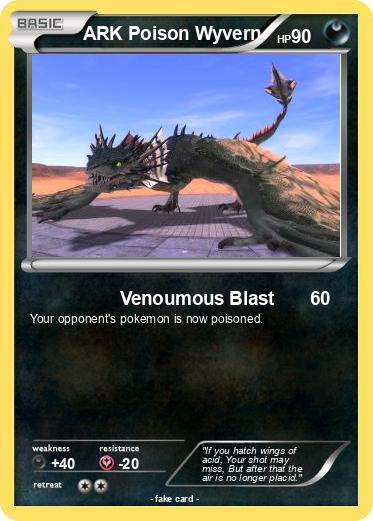 Pokemon ARK Poison Wyvern