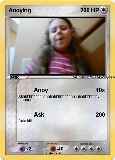 Pokemon Anoying