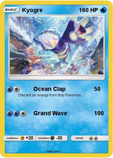 Pokemon Kyogre