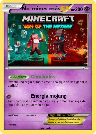 Pokemon No mines más