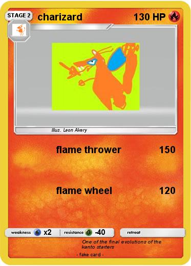 Pokemon charizard