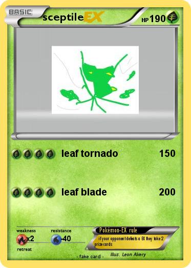 Pokemon sceptile