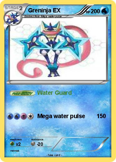 Pokemon Greninja EX