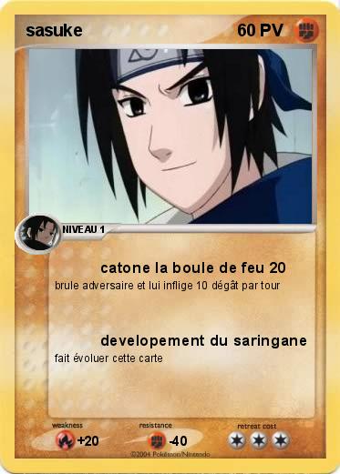Pokemon sasuke                            
