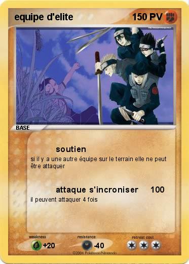 Pokemon equipe d'elite                           