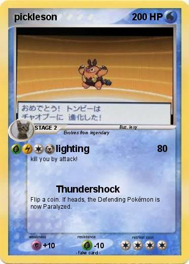Pokemon pickleson