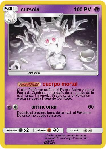 Pokemon cursola