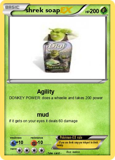Pokemon shrek soap
