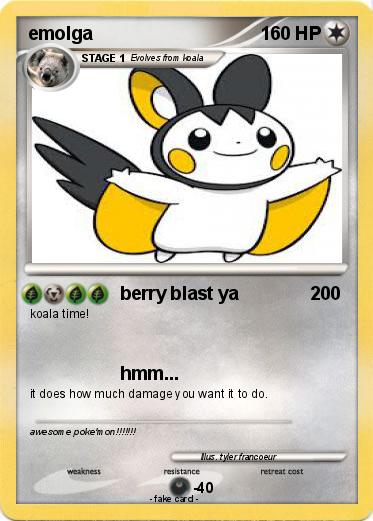 Pokemon emolga