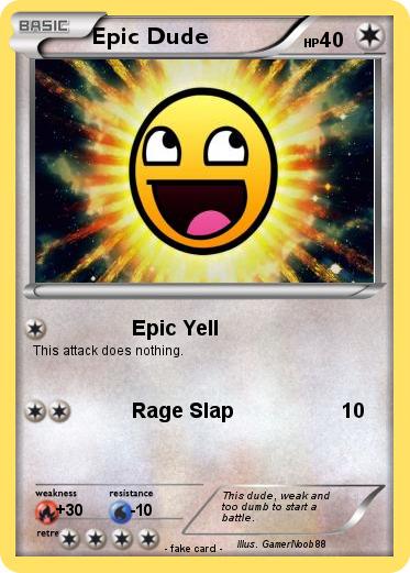 Pokemon Epic Dude
