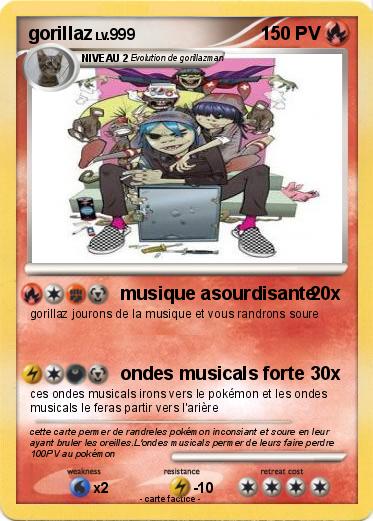 Pokemon gorillaz