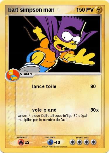 Pokemon bart simpson man