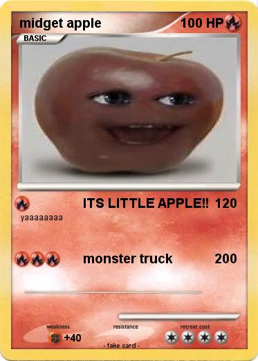 Pokemon midget apple