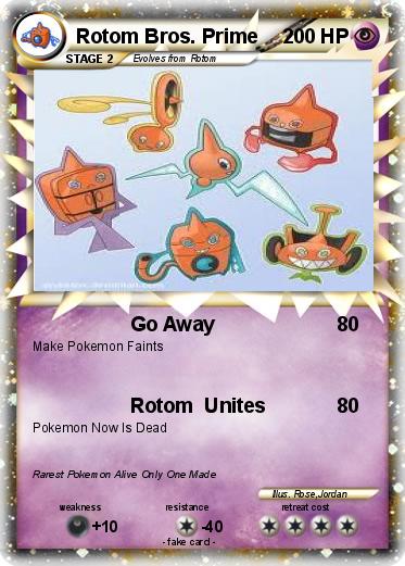 Pokemon Rotom Bros. Prime