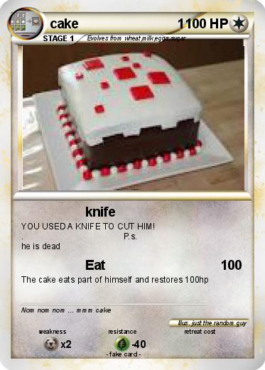 Pokemon cake                           1