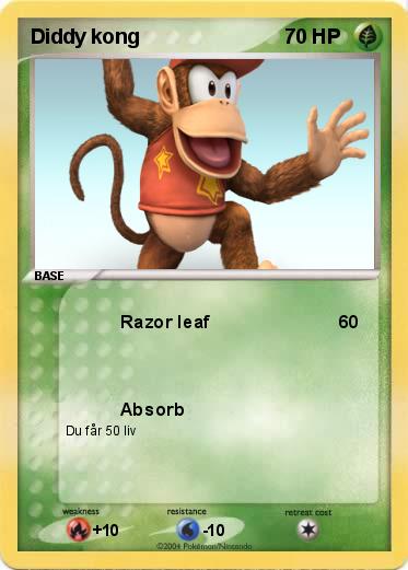 Pokemon Diddy kong