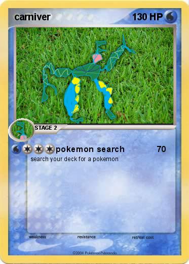 Pokemon carniver