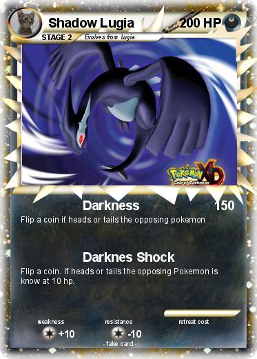 Pokemon Shadow Lugia