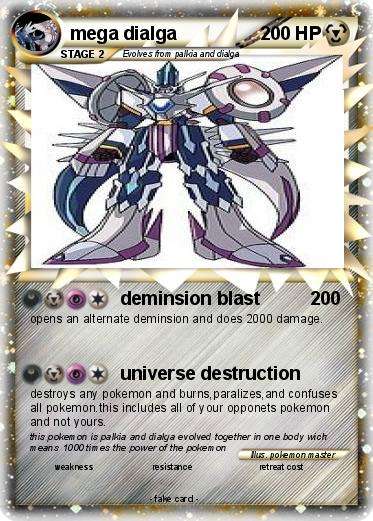 Pokemon mega dialga