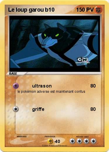 Pokemon Le loup garou b10