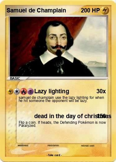 Pokemon Samuel de Champlain