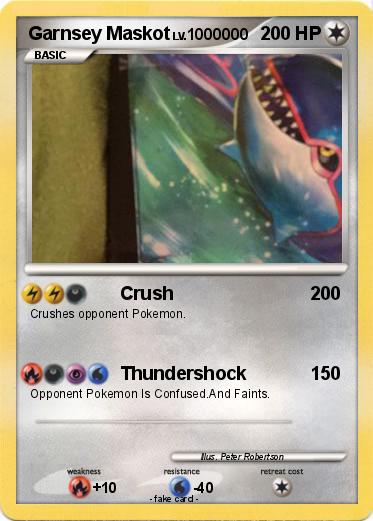 Pokemon Garnsey Maskot