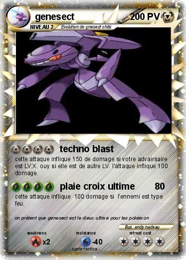 Pokemon genesect