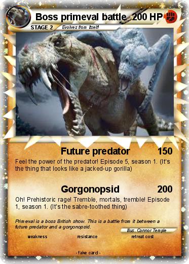 Pokemon Boss primeval battle