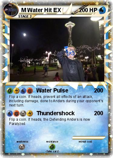 Pokemon M Water Hit EX