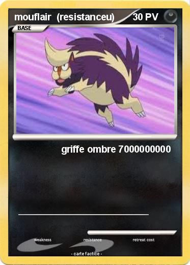 Pokemon mouflair  (resistanceu)