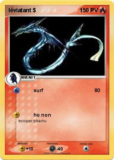 Pokemon léviatant $