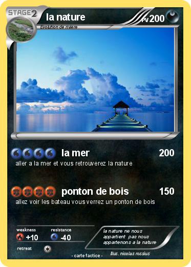 Pokemon la nature