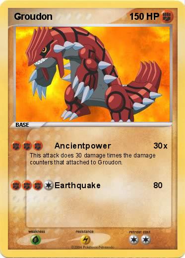 Pokemon Groudon
