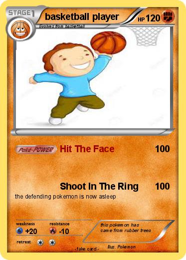 Pokemon basketball player