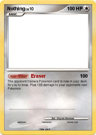 Pokemon Nothing