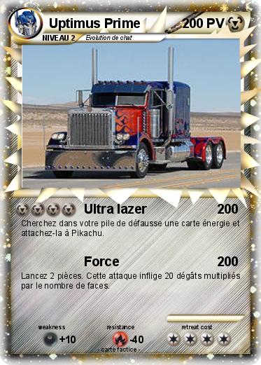 Pokemon Uptimus Prime