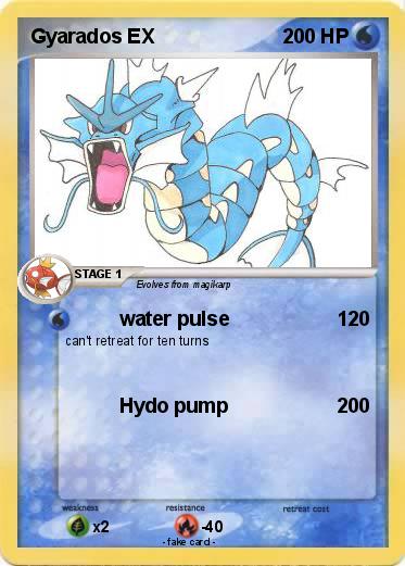 Pokemon Gyarados EX