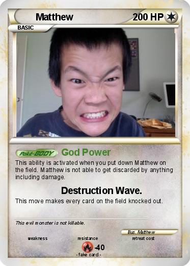 Pokemon Matthew