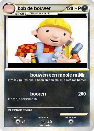 Pokemon bob de bouwer
