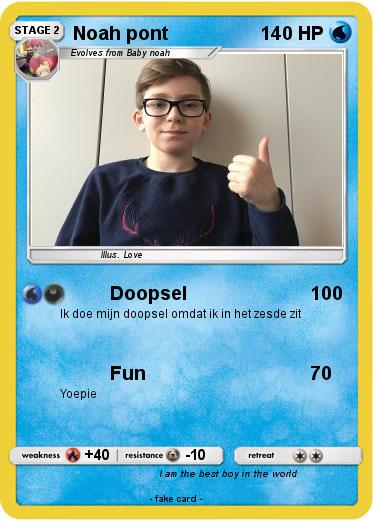 Pokemon Noah pont