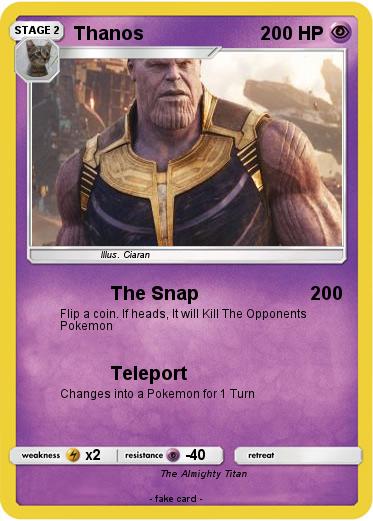 Pokemon Thanos