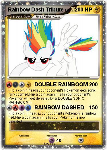 Pokemon Rainbow Dash Tribute
