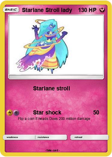 Pokemon Starlane Stroll lady